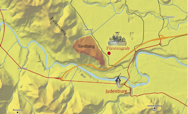 Hallstattzeitlicher Fürstensitz Falkenberg - Wo wohnte der Fürst
