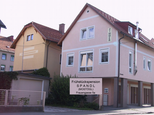 Privatzimmer Spandl - Hausansicht